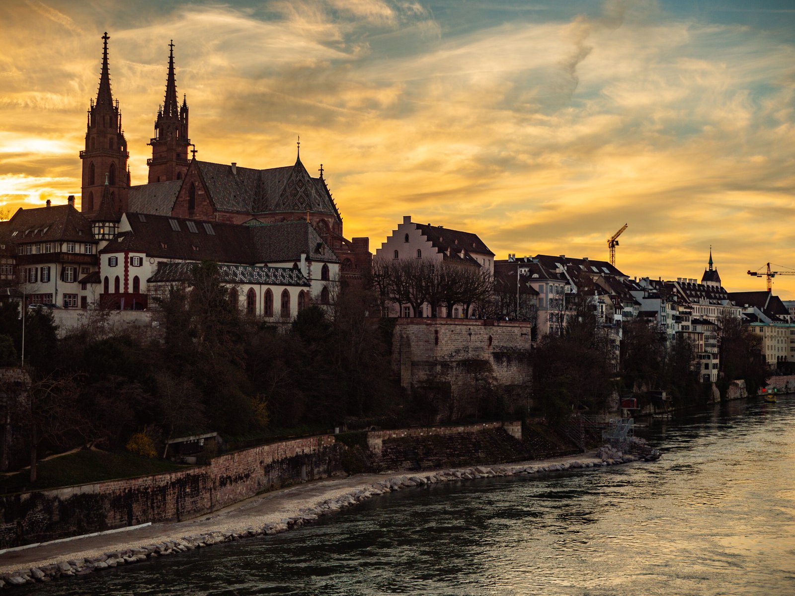 Pictures from a fantastic walk in Basel on a beautiful day in spring